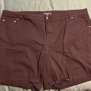 Ellos black womens shorts